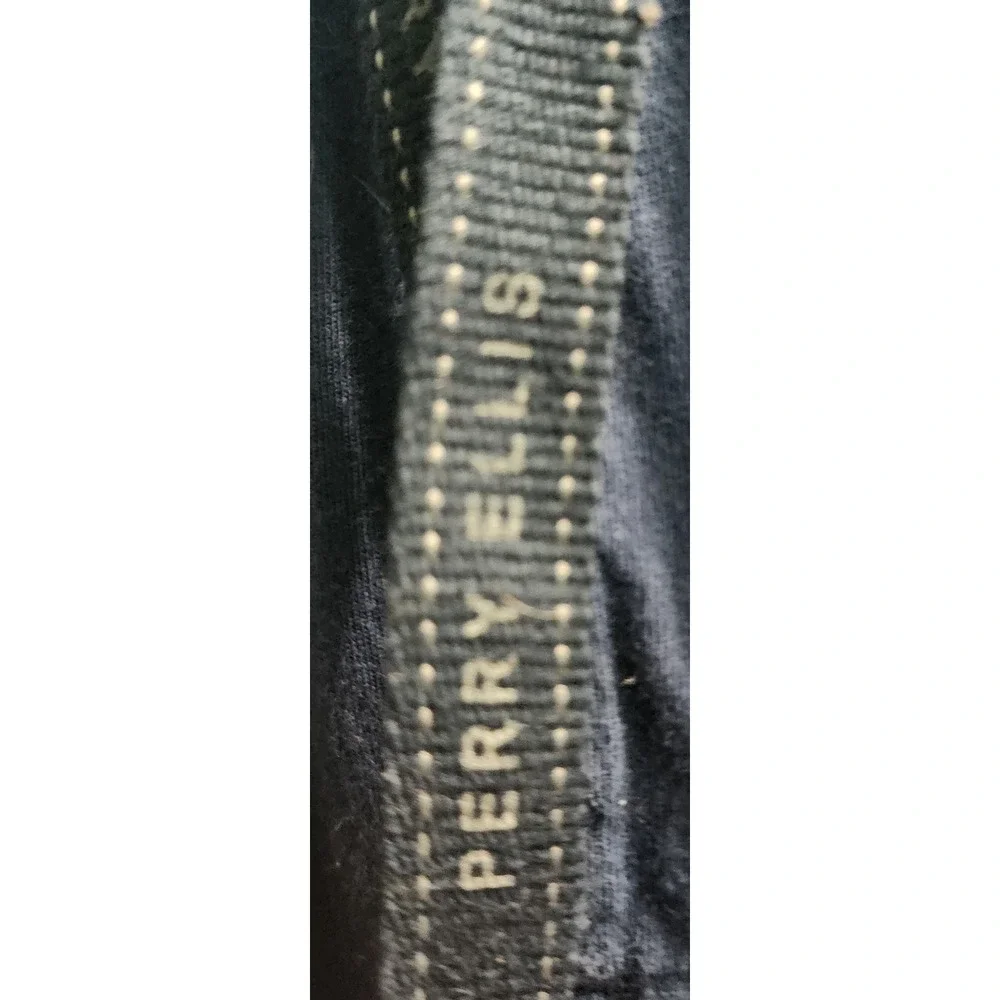 Perry Ellis Portfolio Men Navy‎ Blue Cotton Lounge Pants Size Medium
